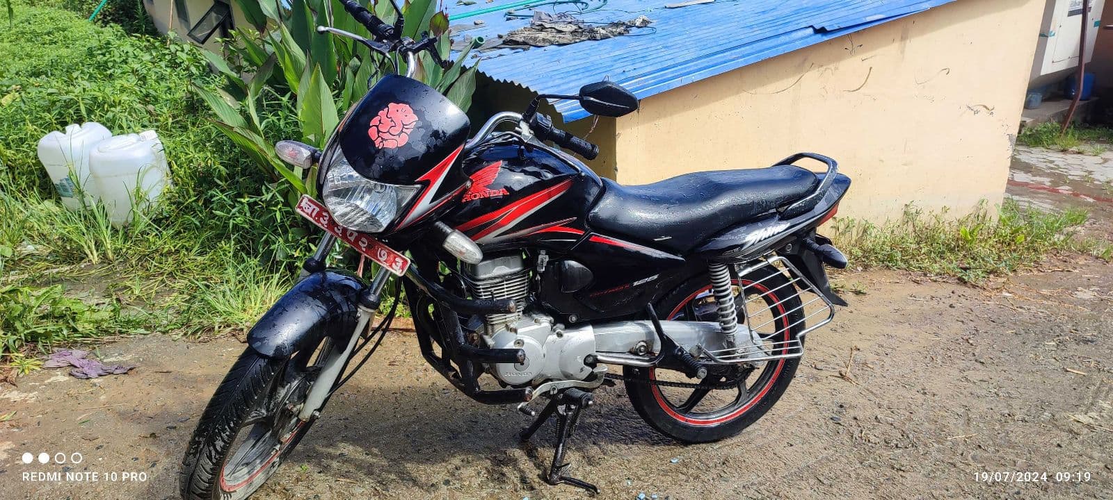Honda shine 2007 sales